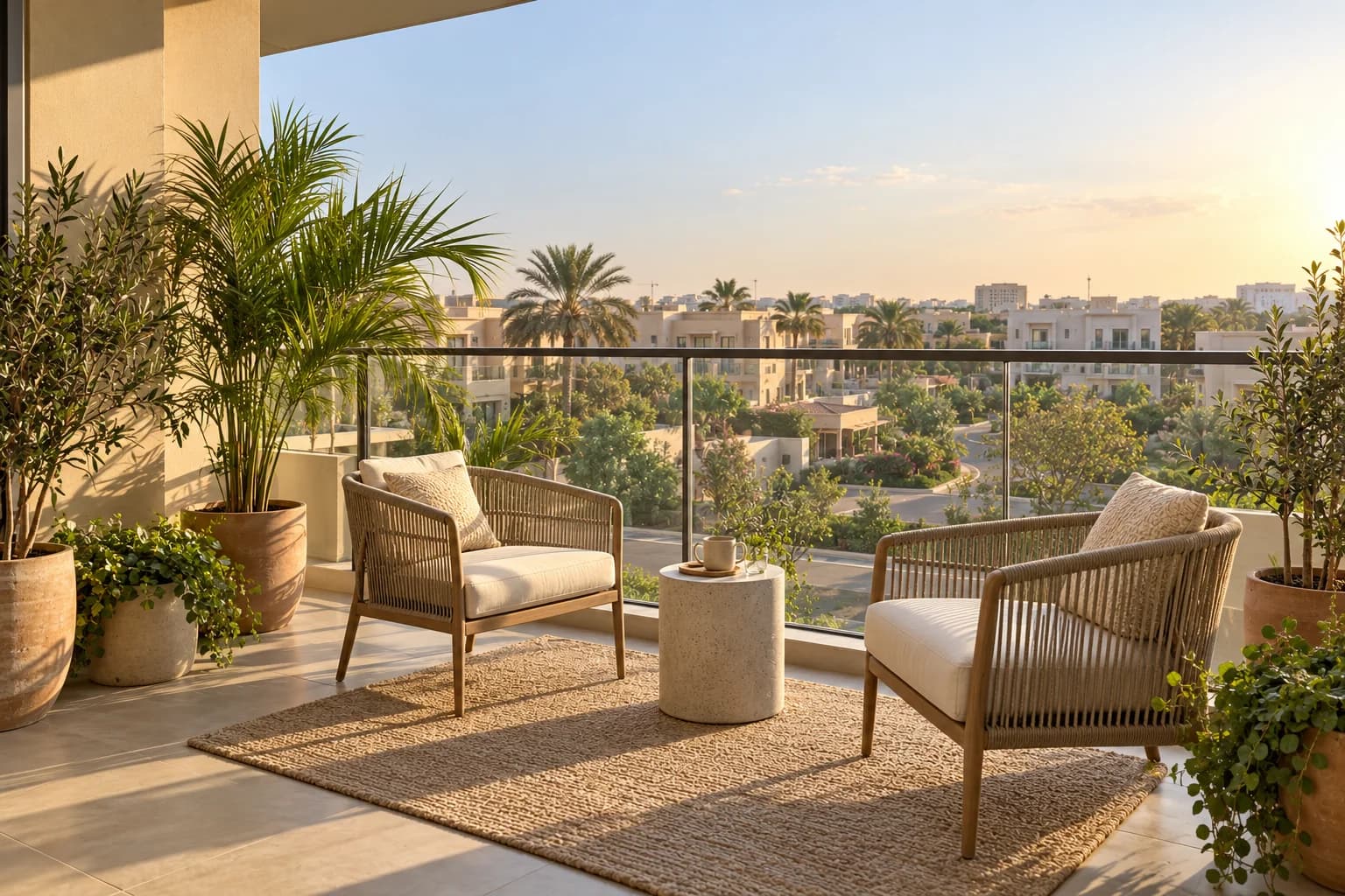 Illustrative Jumeirah Village Triangle home setting